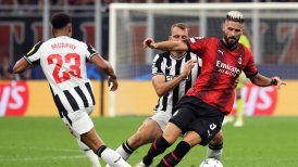 AC Milan y Newcastle empataron en el inicio de la fase grupal de la Champions